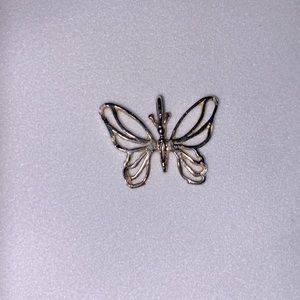 Sterling Silver Butterfly Pendant